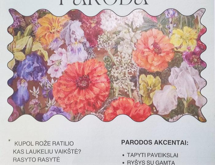 Tapybos darbų paroda