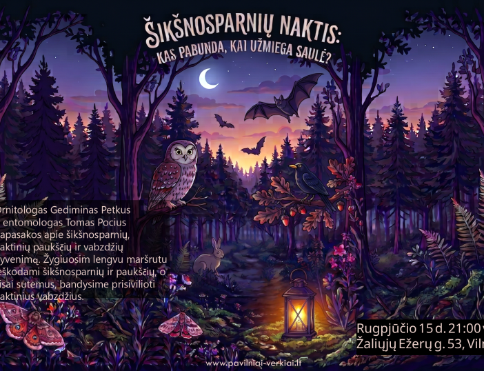 Šikšnosparnių naktis 2026